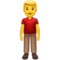 Man Standing emoji on Apple